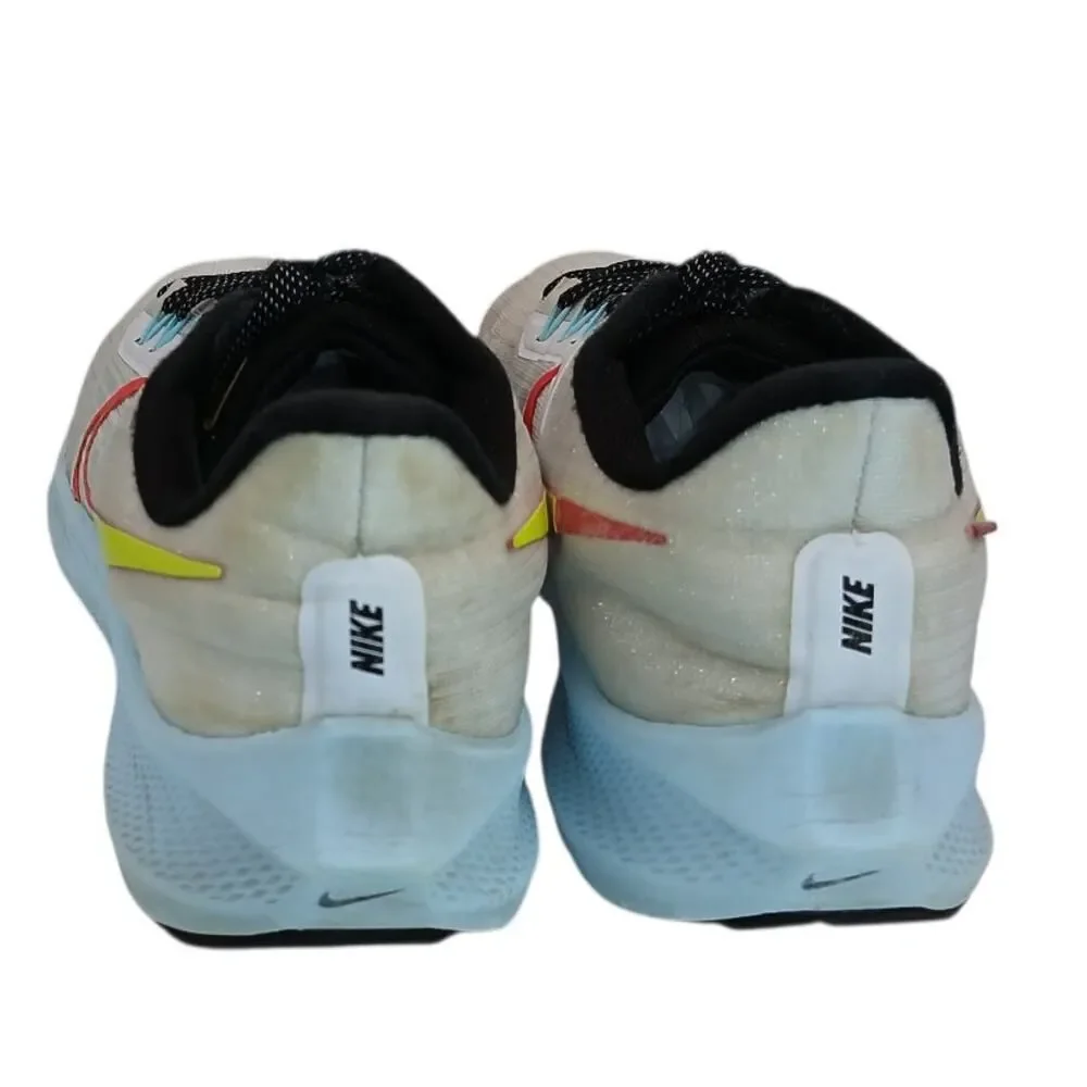 NIKE Air Zoom Pegasus Women's Light Gray w/Oragne Running Shoes - Size: 8 1/2
